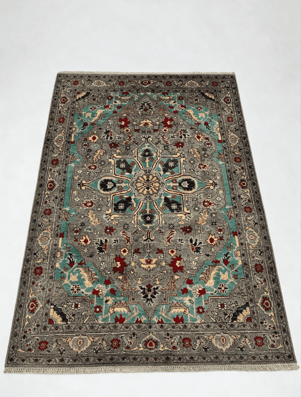 Persian Rug, HANDMADE AFGHAN WOOL RUG | vintage, 100% Wool | 5x7 ft