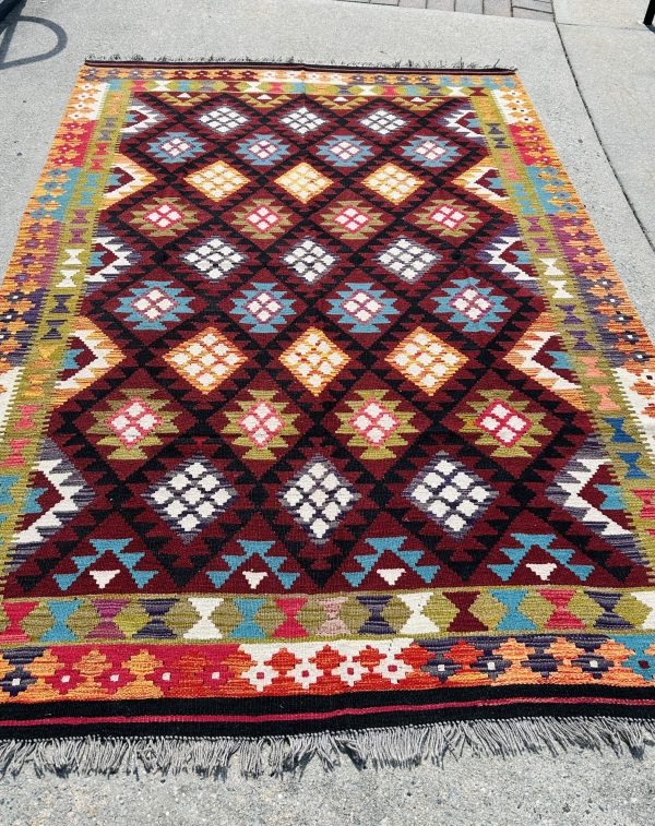 Authentic Afghan Kilim – Handwoven Art for Your Home