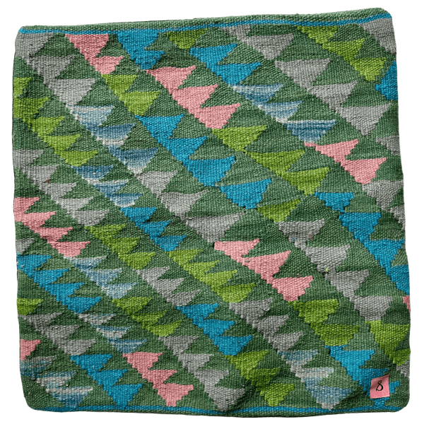 Handmade Kilim Cushion Cover (18x18 inches)