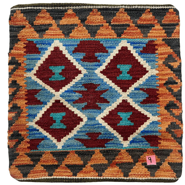 Handmade Kilim Cushion Cover (18x18 inches)