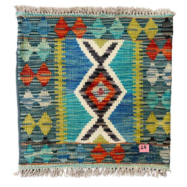 Handmade Kilim Cushion Cover (18x18 inches)