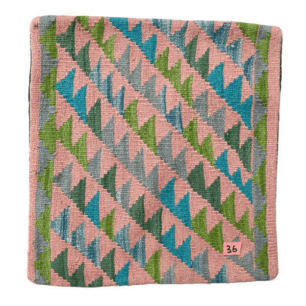 Handmade Kilim Cushion Cover (18x18 inches)