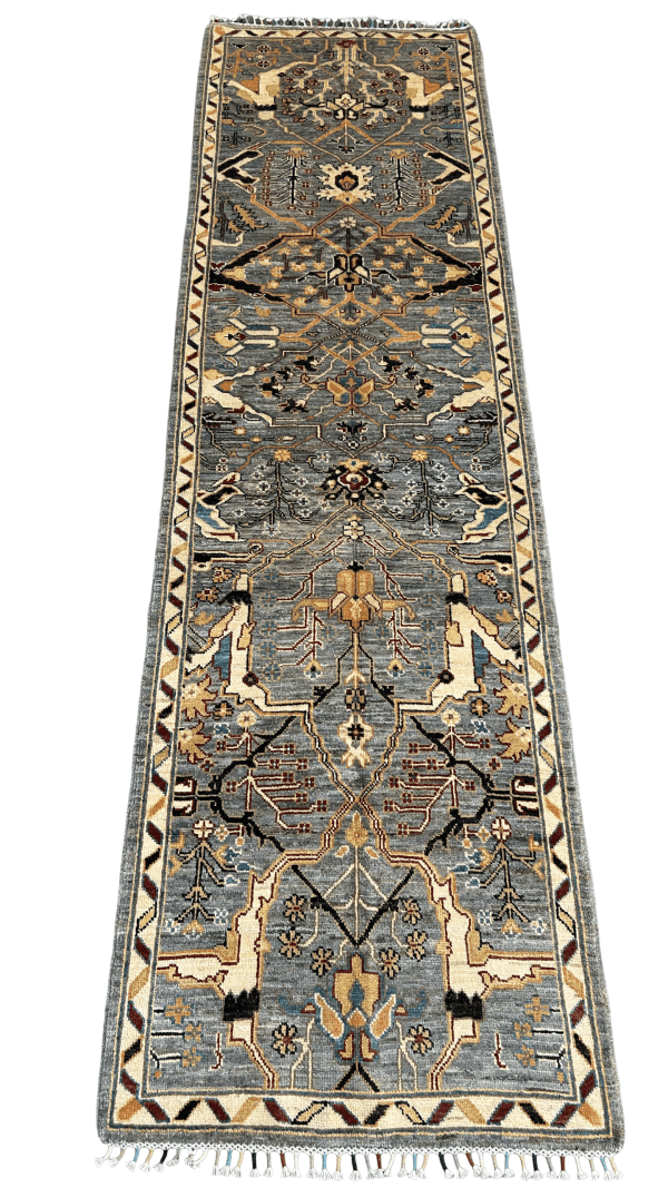 Handmade Runner Rug, (2'10"x10) The Silk Road Runner – Authentic Afghan Artisan Rug