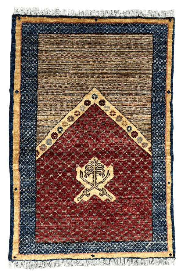 Handmade Prayer Rug (Janamaz), Handmade Afghan Wool Rug