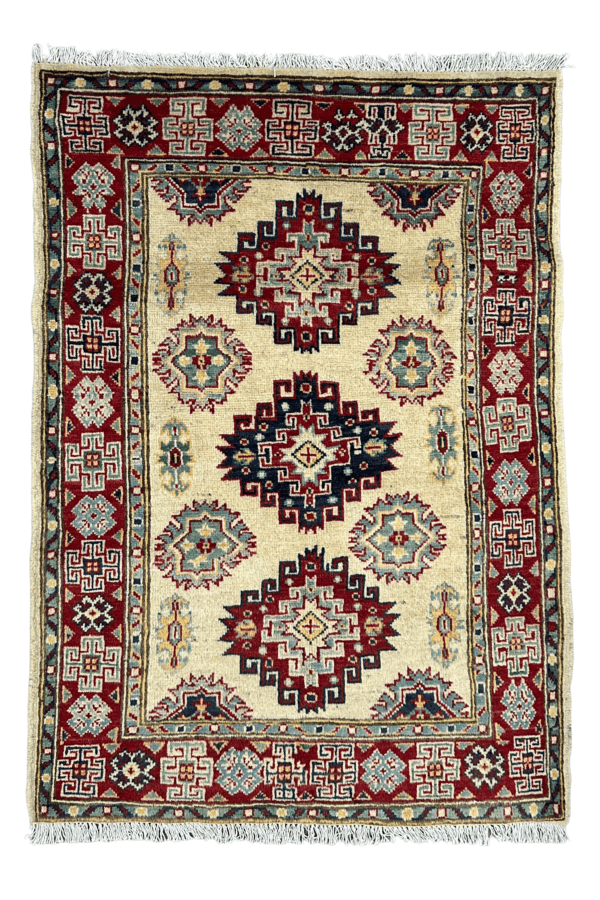 Heritage Medallion – Handmade Afghan Rug | 2’9” × 4’