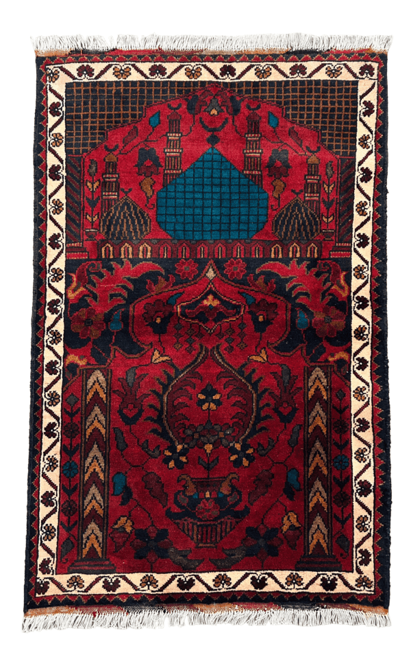 Sajjada Al-Mihrab | سجادة المحراب – Handmade Afghan Prayer Rug